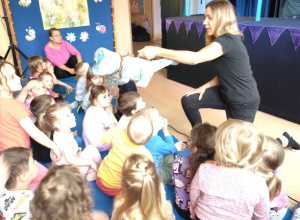 Teatrzyk "Przygody psa Kleksa"