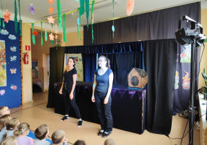 Teatrzyk o piesku.