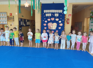 Projekt unijny POSE "Zabawy ruchowe w zdrowym stylu" zajęcia 8