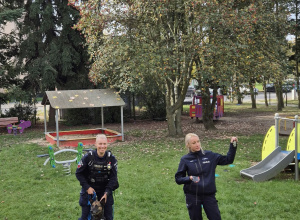 Spotkanie z przewodnikiem policyjnego psa służbowego