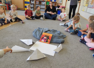 Zajęcia z programu "Mali czytelnicy"- "Pan Kuleczka"