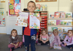 Wręczenie nagród w konkursie.