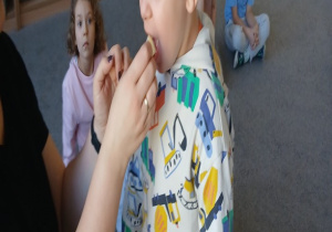 Zajęcia o niewidomych.