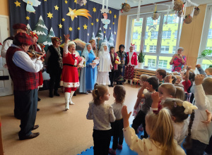 Kolędowanie z gośćmi z Klubu Seniora Ustronie