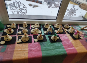 Bałwan z masy solnej