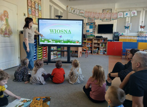 Zajęcia otwarte dla rodziców Pierwsze kwiaty wiosny