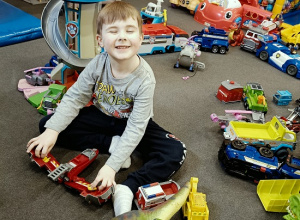 Zabawy w sali zabaw "Małpka"