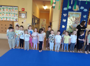 Projekt unijny POSE "Zabawy ruchowe w zdrowym stylu" zajęcia 6