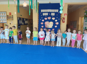 Projekt unijny POSE "Zabawy ruchowe w zdrowym stylu" zajęcia 8