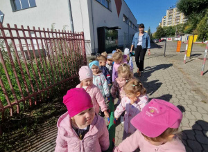 Malinki podczas spacerku
