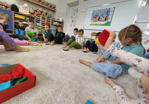 ćwiczenia z woreczkami przeciw płaskostopiu