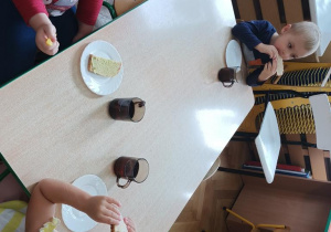 pasta podana na podwieczorek