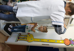 "Wizyta w gabinecie u pani pielęgniarki"
